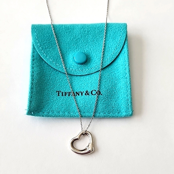 Tiffany & Co. Elsa Peretti Open Heart Pendant - Picture 1 of 6